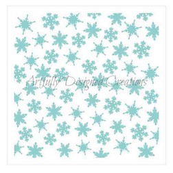 Snowflake Cookie Stencil