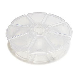 Round Plastic Organizer Box