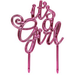 It's a Girl Cake Pick