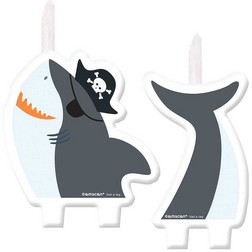 Ahoy Pirate Birthday Candle Set