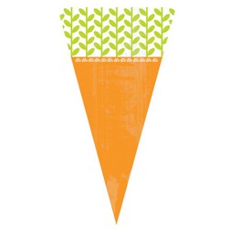 Carrot Shaped Treat Bags