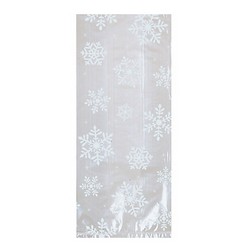 White Snowflake Large Party Bags