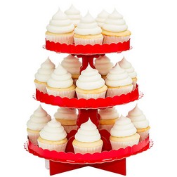 Apple Red Cupcake Stand