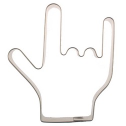 I Love You Sign Cookie Cutter