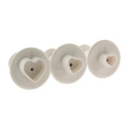 Hearts Plunger Cutter Set