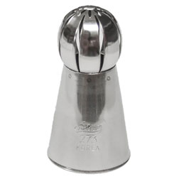 #273 Russian Ball Metal Piping Tip