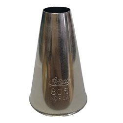 #805 (2A) Large Round 7/16" Opening Stainless Steel Tip