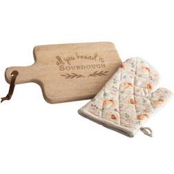Sourdough Cutting Board Gift Set
