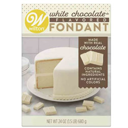 White Chocolate Flavored Fondant