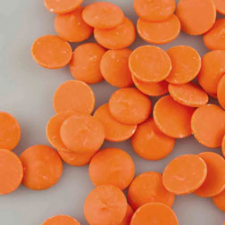 Merckens Chocolate Wafers - Orange Chocolate Melts - Sale