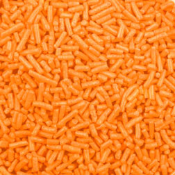 Orange Jimmies - Celebakes - Sale