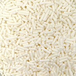Crunchy White Jimmies - Celebakes - Sale