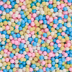 Sugar Pearls Multi Pastel Mix - Sale