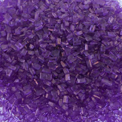Violet Coarse Sugar Crystals - Sale
