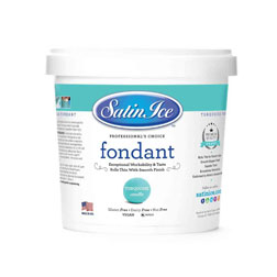 Turquoise Rolled Fondant - Sale