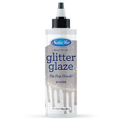 Silver Glitter Glaze - Sale