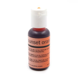 Sunset Orange Chefmaster Airbrush Color