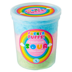 Sour Rainbow Cotton Candy - Sale