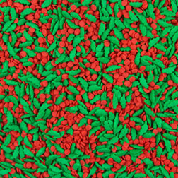 Holly & Berries Edible Confetti Sprinkles - Sale