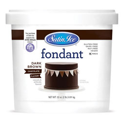 Dark Brown Chocolate Fondant - Sale