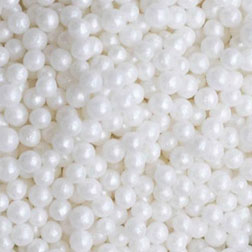 8mm White Sugar Pearls - Sale