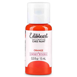 Orange Edible Art Decorative Paint - Sale