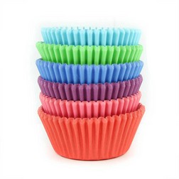 Assorted Color Standard Cupcake Liners