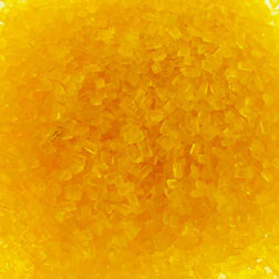 Yellow Coarse Sugar Crystals