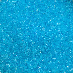 Light Blue Coarse Sugar Crystals
