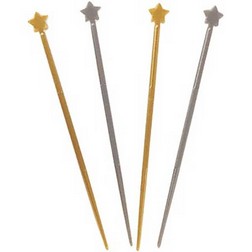 Picks - Gold and Silver Stars