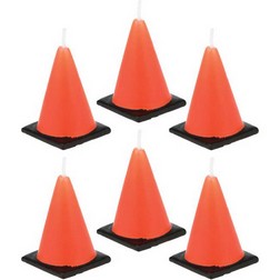Contruction Cone Candles