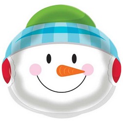 Snowman Platter