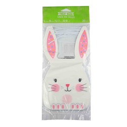 Easter Bunny Treat Bags With Ties