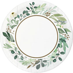 Eucalyptus Dessert Plates