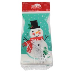 Snowman Christmas Treat Bag Kit