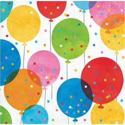 Birthday Balloon Napkins