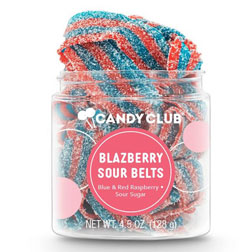 Candy Club Blazberry Sour Belts