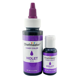 Chefmaster 2 oz. Violet Oil-Based Candy Color