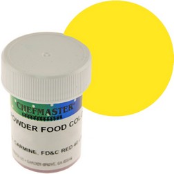 Yellow Powdered Food Color - Chefmaster