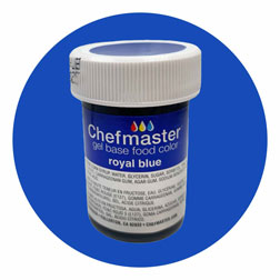 Royal Blue Food Color Gel - Chefmaster