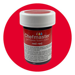 Red Red Food Color Gel - Chefmaster