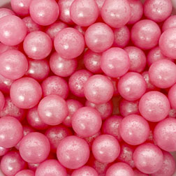 Pink Jumbo Sugar Pearls