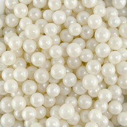 7mm White Sugar Pearls