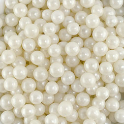 7mm White Sugar Pearls