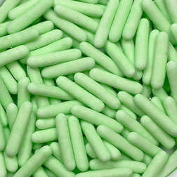 Matte Pastel Green Sugar Rod Sprinkles