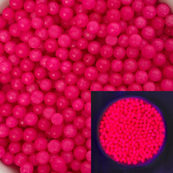 Hot Pink Neon Bead (UV Glow)