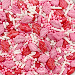 Kiss and Tell Valentine Sprinkle Mix