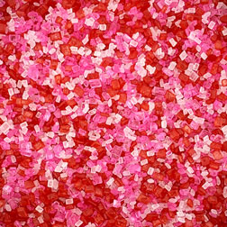 Valentine Sugar Crystal Sprinkles