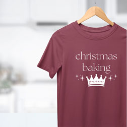 Christmas Baking Queen T-Shirt