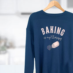 Baking is My Therapy Sweatshirt